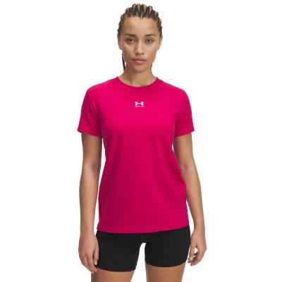 Under Armour UA Rival Core SS-PPL dámské tričko