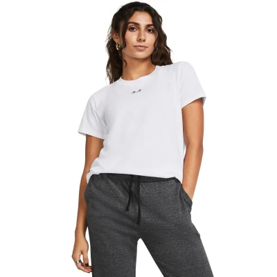 Under Armour UA Rival Core SS-WHT dámské tričko