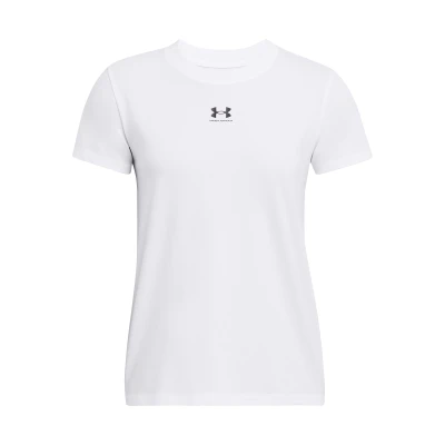 Under Armour UA Rival Core SS-WHT dámské tričko