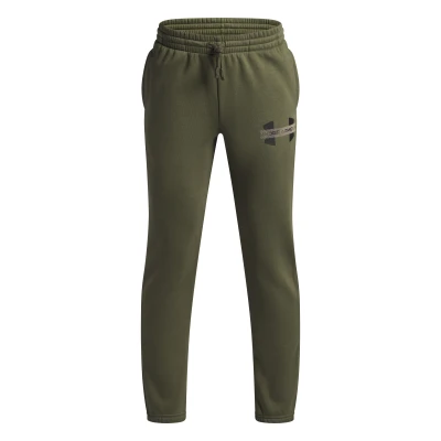 Under Armour UA Rival Flc Cblck Grphc Jgr chlapecké tepláky