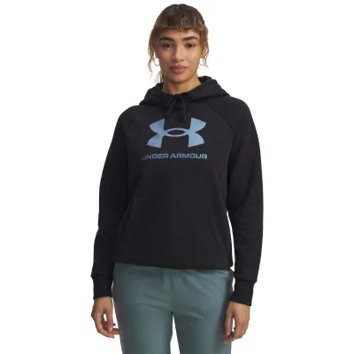 Under Armour UA Rival Flc Shimmer Hdy dámská mikina s kapucí