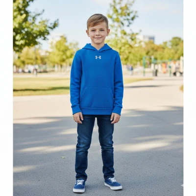 Under Armour UA Rival Fleece Hoodie chlapecká mikina s kapucí
