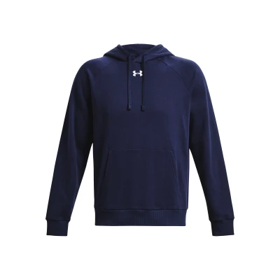 Under Armour UA Rival Fleece Hoodie-BLU I pánská mikina s kapucí