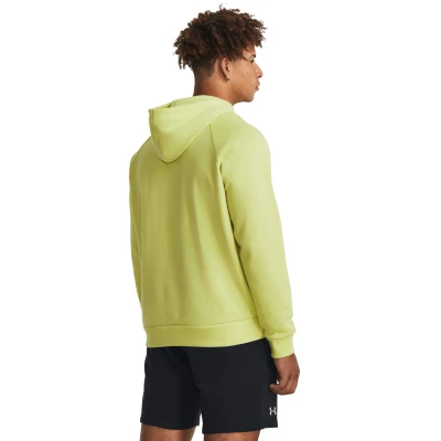 Under Armour UA Rival Fleece Logo HD-YLW pánská mikina s kapucí