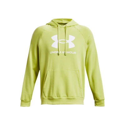 Under Armour UA Rival Fleece Logo HD-YLW pánská mikina s kapucí
