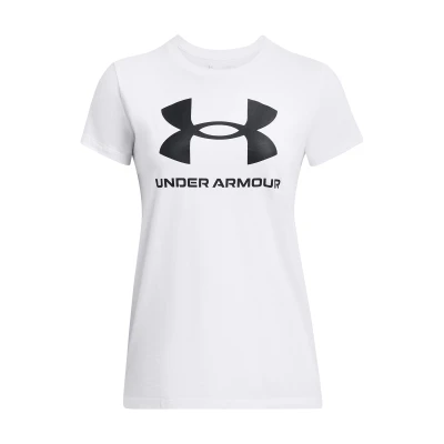 Under Armour UA Rival Logo SS-WHT dámské tričko