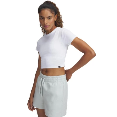 Under Armour UA Rival Rib Baby Tee-WHT dámské tričko