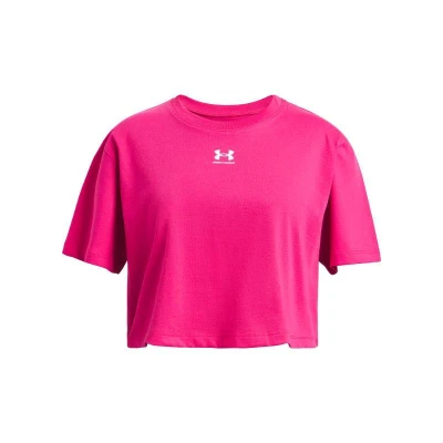 Under Armour UA Rival SS-PPL dívčí tričko