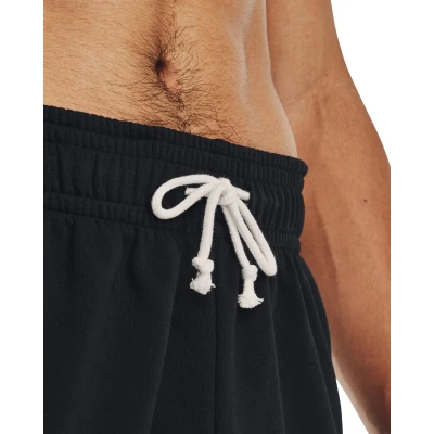 Under Armour UA Rival Terry 6in Short-BLK pánské kraťasy