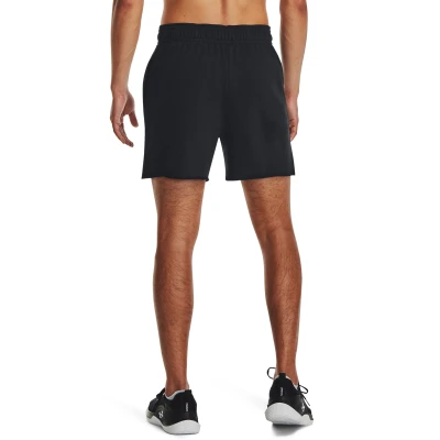 Under Armour UA Rival Terry 6in Short-BLK pánské kraťasy