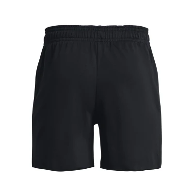 Under Armour UA Rival Terry 6in Short-BLK pánské kraťasy