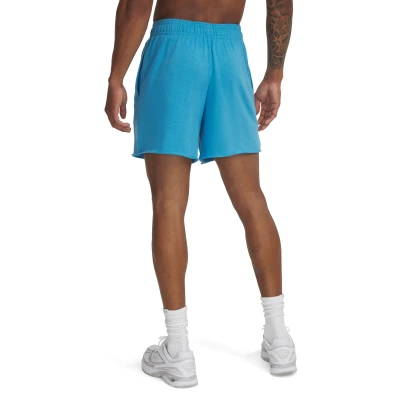 Under Armour UA Rival Terry 6in Short-BLU pánské kraťasy