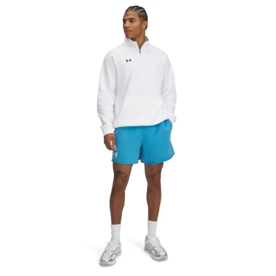 Under Armour UA Rival Terry 6in Short-BLU pánské kraťasy