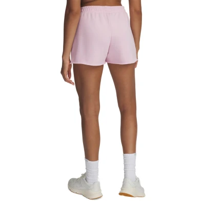Under Armour UA Rival Terry Short-PNK dámské kraťasy