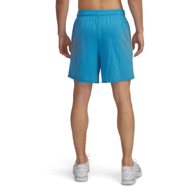 Under Armour UA Rival TerryLogo8inShort-BLU pánské kraťasy