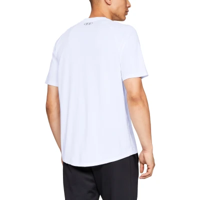 Under Armour UA Tech 2.0 SS Tee-WHT pánské tréninkové tričko