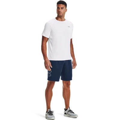Under Armour UA Tech 2.0 SS Tee-WHT pánské tréninkové tričko