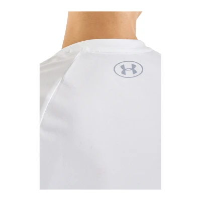 Under Armour UA Tech 2.0 SS Tee-WHT pánské tréninkové tričko