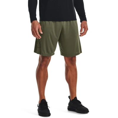 Under Armour UA TECH GRAPHIC SHORT-GRN pánské tréninkové kraťasy