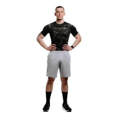 Under Armour UA TECH GRAPHIC SHORT-GRY pánské tréninkové kraťasy