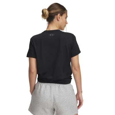 Under Armour UA TECH PTH GRAPHIC SSC-BLK dámské tréninkové tričko