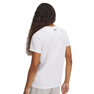 Under Armour UA TECH PTH GRAPHIC SSC-WHT dámské tréninkové tričko
