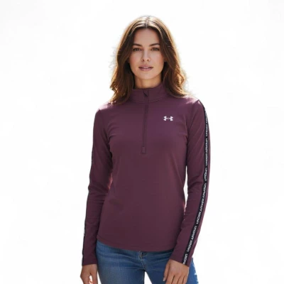 Under Armour UA Tech WM Tape Half Zip dámská mikina