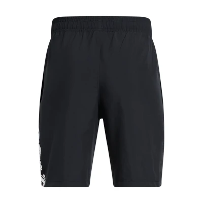 Under Armour UA Tech Woven Graphic Short-BLK chlapecké kraťasy