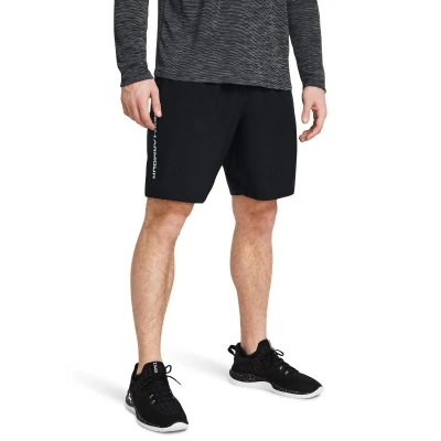 Under Armour UA Tech Woven Wordmark Short-BLK pánské tréninkové kraťasy