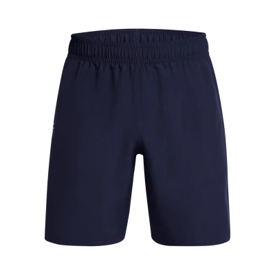 Under Armour UA Tech Woven Wordmark Short-NVY pánské tréninkové kraťasy