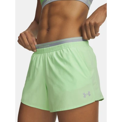 Under Armour UA Vanish Woven 3in Shorts-GRN dámské tréninkové kraťasy