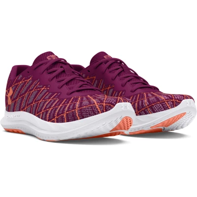 Under Armour UA W Charged Breeze 2 purple gemini/flare orange/orange dámské běžecké boty
