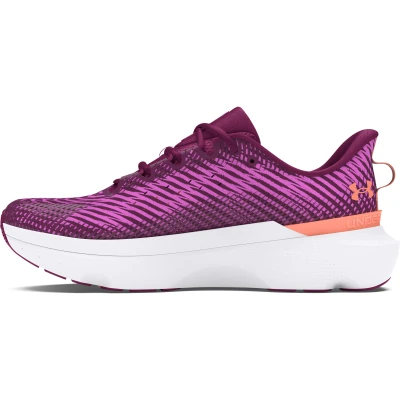 Under Armour UA W Infinite Pro purple gemini/mystic magenta/flare orange dámské běžecké boty