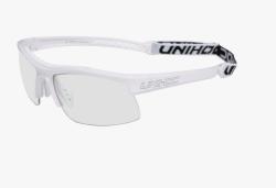 Unihoc Energy kids 25/26 white ochranné florbalové brýle