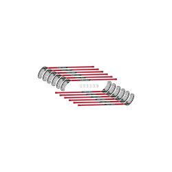 Unihoc sada Fighter 35 (12 hokejí + 6 loptičiek)