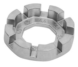 UNIOR Centr kľúč 3.3, 3.45, 3.7, 3.96, 4.4,5 kovový