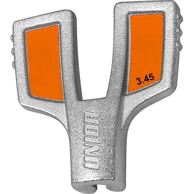 UNIOR Centrklíč motýlek 3,45 mm oranžový