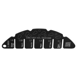 UNIOR Mierka opotrebenia brzdových kotúčov UNIOR, oceľová