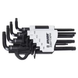 UNIOR Sada 8 kľúčov torx v puzdre 9 - 40 UNIOR Sada 8 kľúčov torx v puzdre 9 - 40