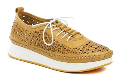 Urban Ladies 23005-72-24 okrové dámské polobotky Urban Ladies 23005-72-24 okrové dámské polobotky