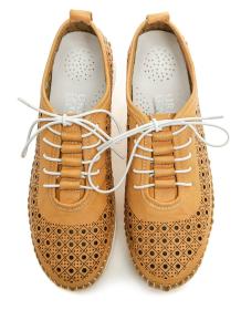 Urban Ladies 23005-72-24 okrové dámske poltopánky