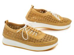 Urban Ladies 23005-72-24 okrové dámske poltopánky