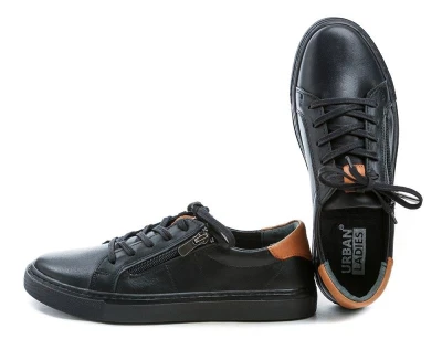 Urban Ladies 24059 černé dámské polobotky
