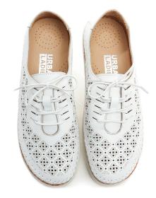 Urban Ladies 243-25 bílé dámské polobotky