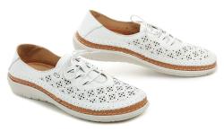 Urban Ladies 243-25 bílé dámské polobotky