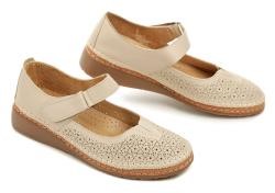 Urban Ladies 318-24 béžová dámská letní obuv