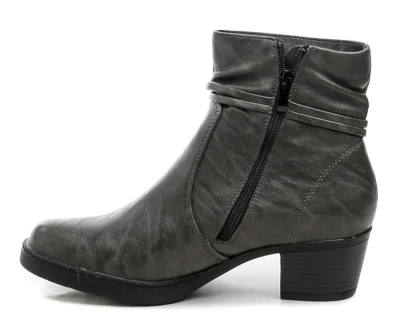 Urban Ladies 5300 tmavě šedé dámské zimní boty