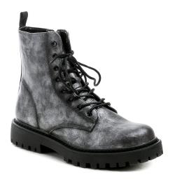 Urban Ladies 8251 šedo strieborné dámske zimné topánky