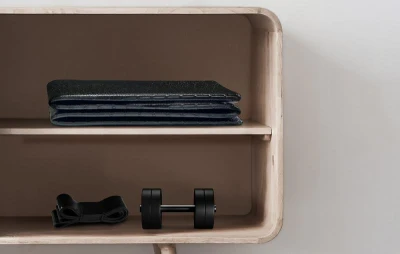 Urevo URFE001 černá 160 x 65 cm podložka pod fitness vybavení