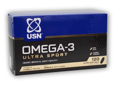 USN Ultra sport Omega 3 softgels 120 tablet